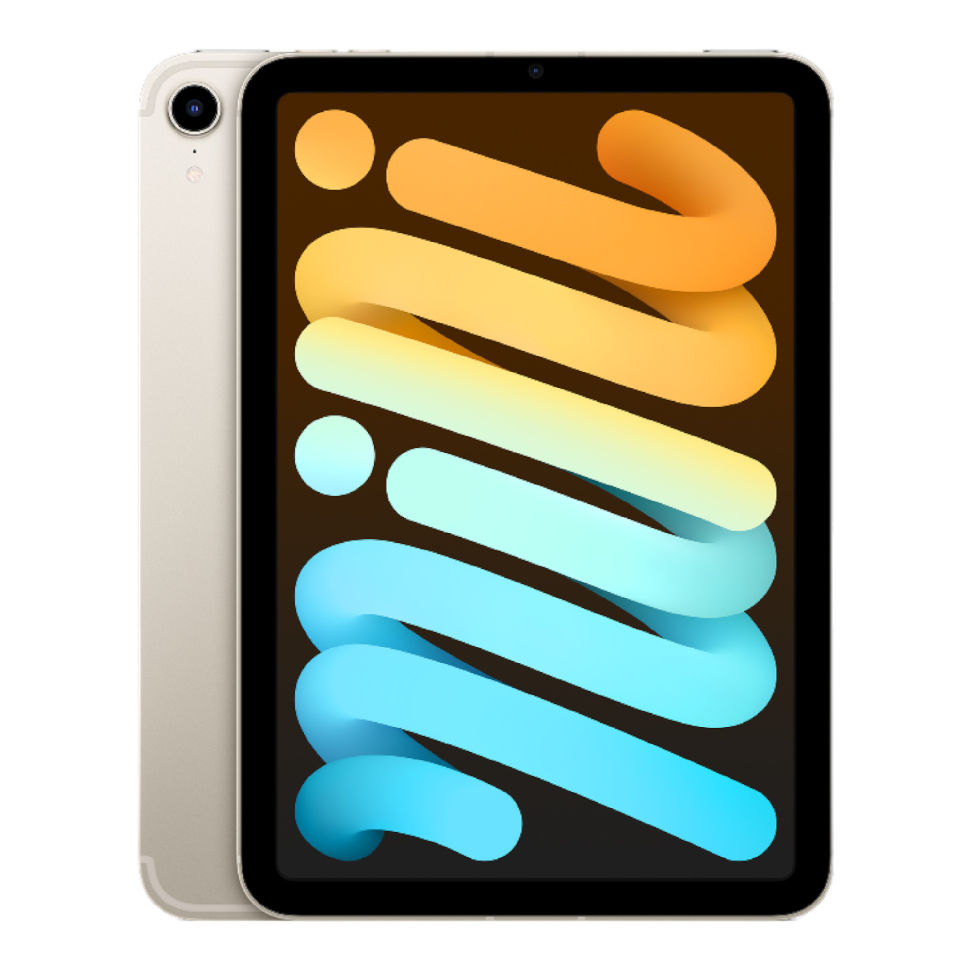 iPad Mini 2021 (6th Generation) 8.3-Inch, 256GB, WiFi + Cellular, Starlight - alAsil